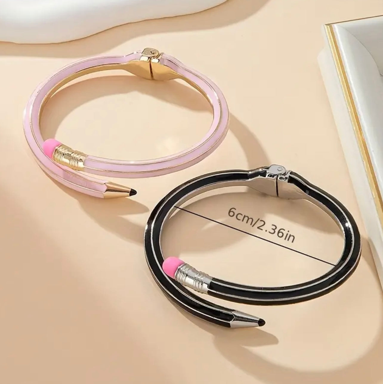 Hinged Pencil Bracelet